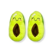 Fuzzy Babba Womens Avocado 3D Plush Slippers, 1-Pack, Sizes XS/S, M/L, L/XL