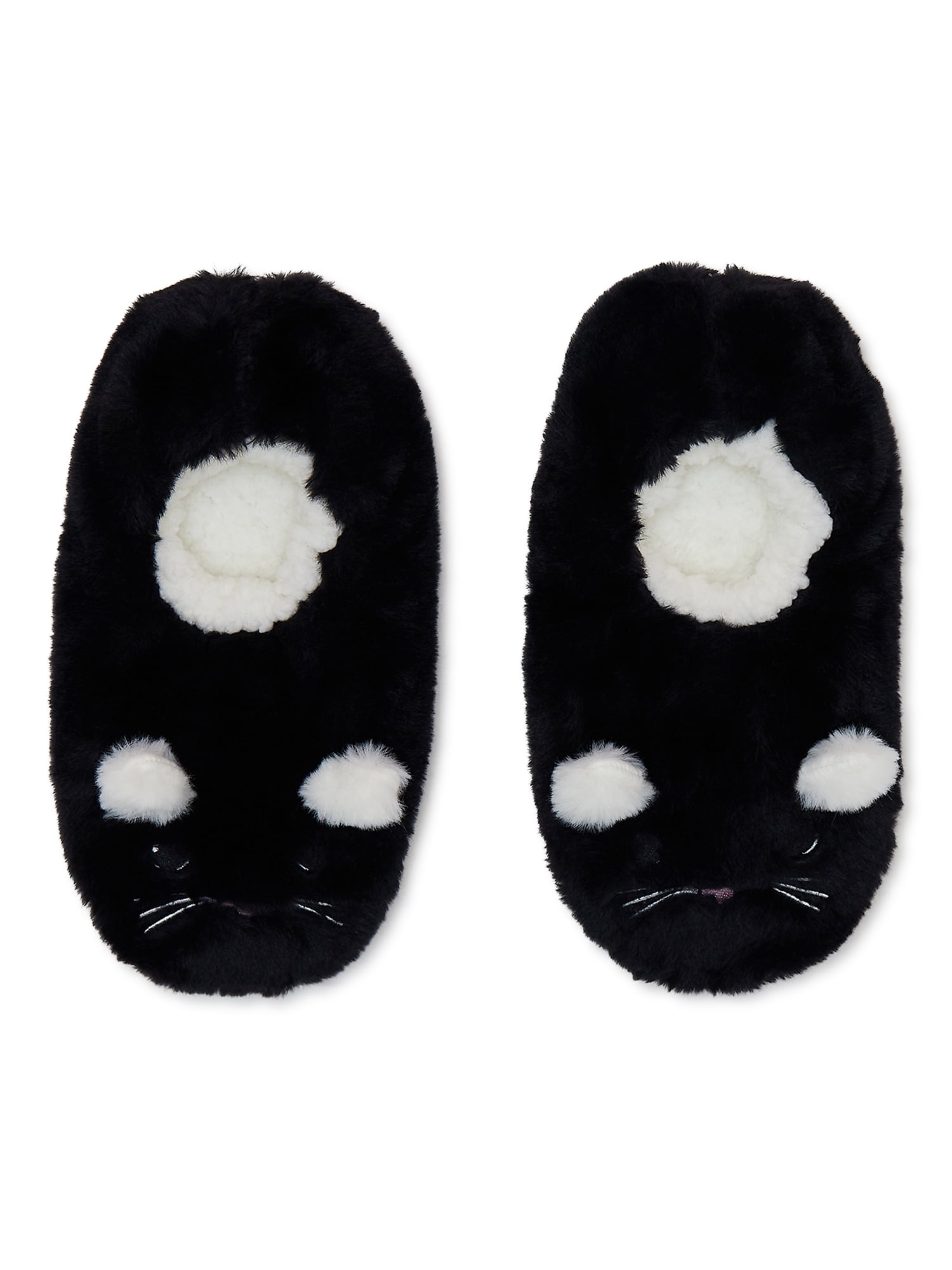 Fuzzy Babba Women's Cat Slipper Socks, 1Pack