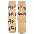 thumbnail image 1 of Fuzzy Babba Women's Holiday Penguin Slipper Socks, 1-Pack, Size 4-10, 1 of 5