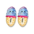 thumbnail image 1 of Fuzzy Babba Women's Ice Cream 3D Plush Slippers, 1-Pack, Sizes XS/S, M/L, L/XL, 1 of 8