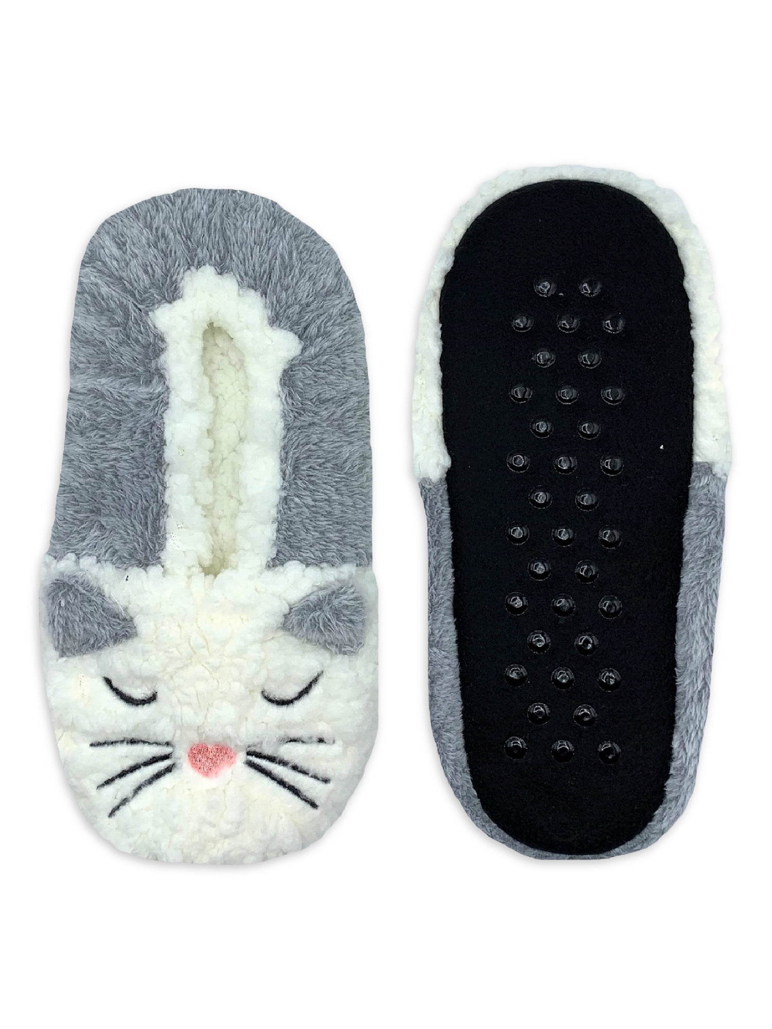 Fuzzy Babba Women's Furry Fox Slipper Socks