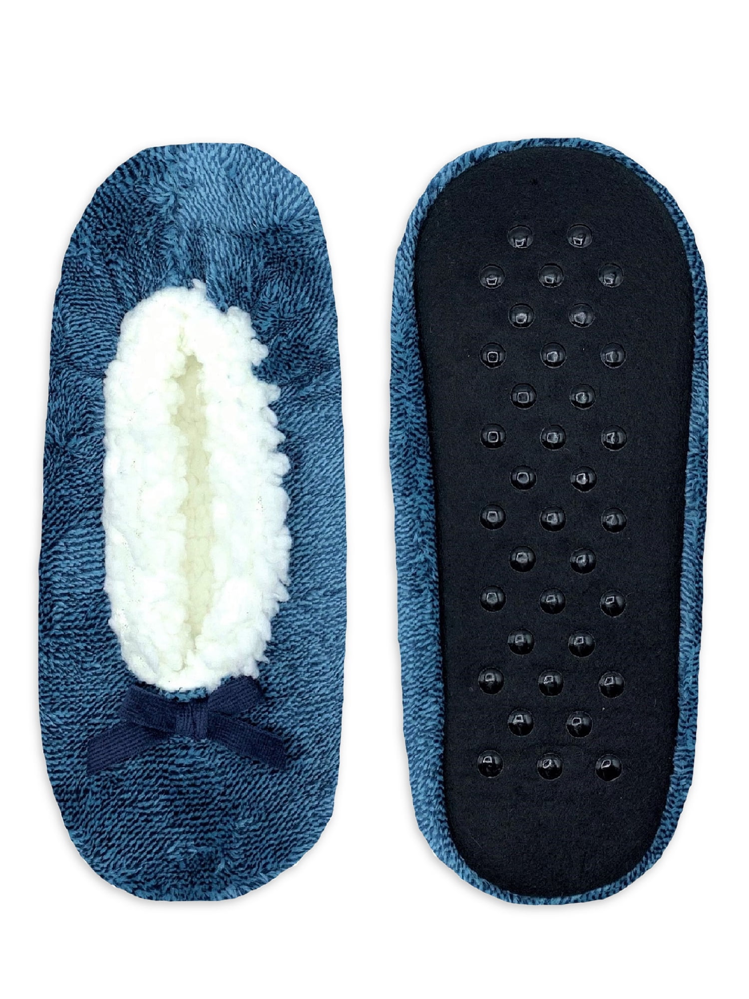 Fuzzy Babba Women's Slipper Socks, 1-Pack, One Size - Walmart.com