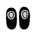 thumbnail image 1 of Fuzzy Babba Women's Slipper Socks with Cuffs, 1-Pack, Black, 1 of 7