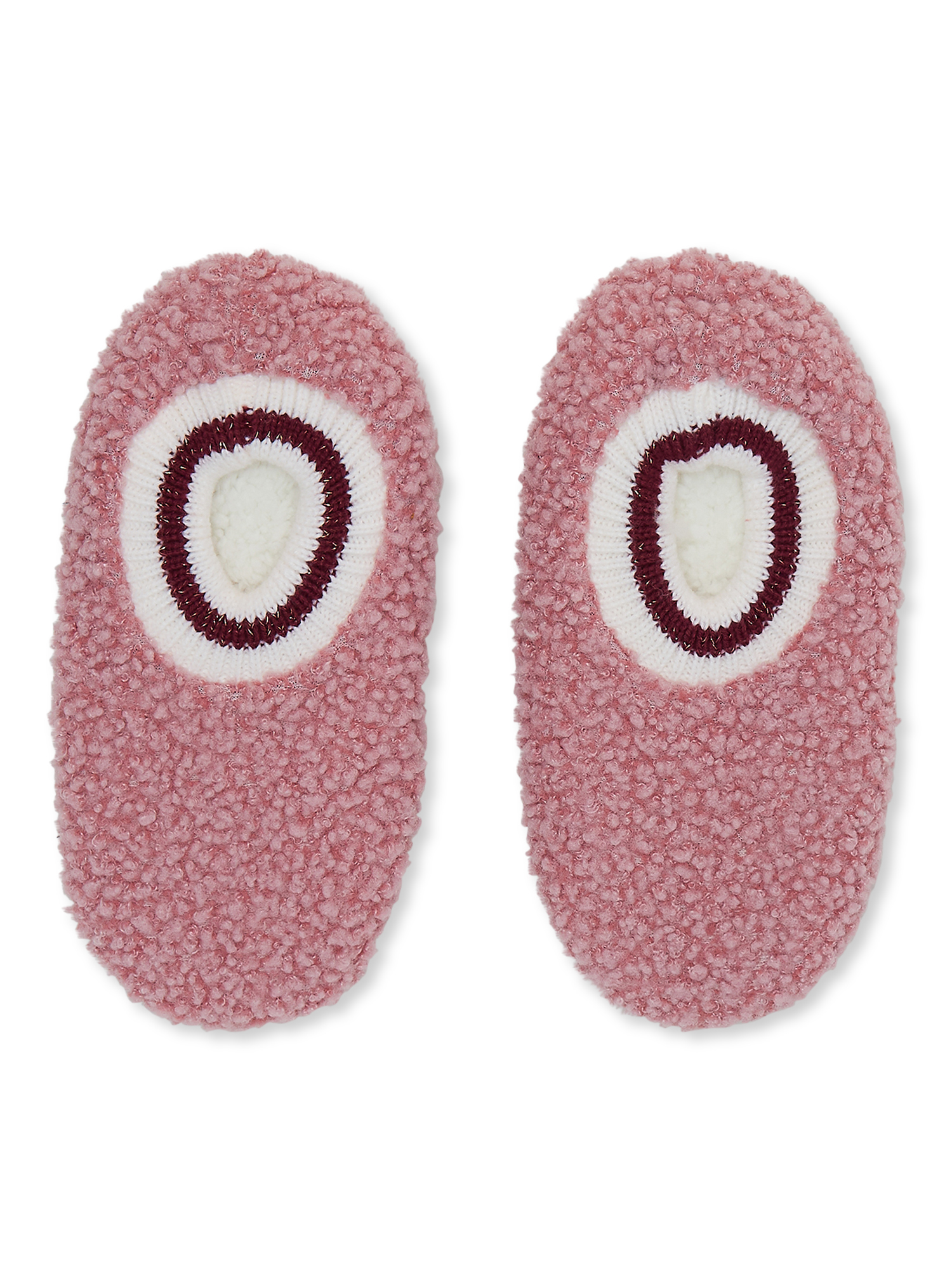 Men's Cuff Slipper Socks, 2 Pack