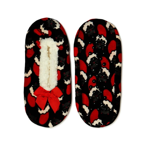 Fuzzy Babba Women's Velour Slipper Sock