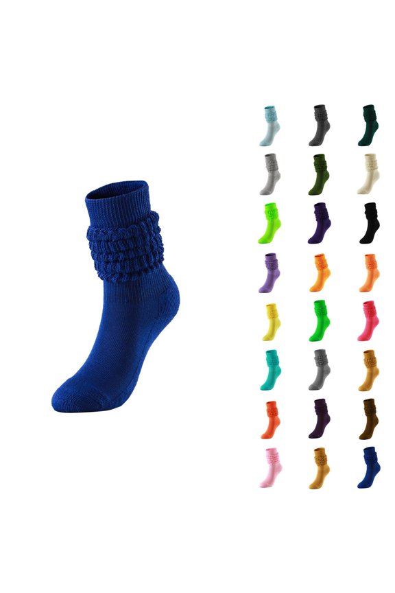 Fuzzy Bubble Crew Compression Socks for Women â Fluffy Soft Material with Mid Tube Design, Cozy Warm Fit, for Autumn and Winter Fashion Layering and Daily Outfits