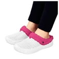 thumbnail image 1 of Fuzzy Clogs Garden Shoes House Slippers for Women Men Unisex Fleece Lined Warm Winter Non Slip Home Indoor Outdoor Mules, 1 of 7