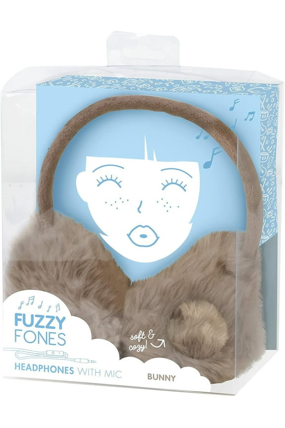 Headphone Earmuffs with Microphone Bunny, Perfect Gift