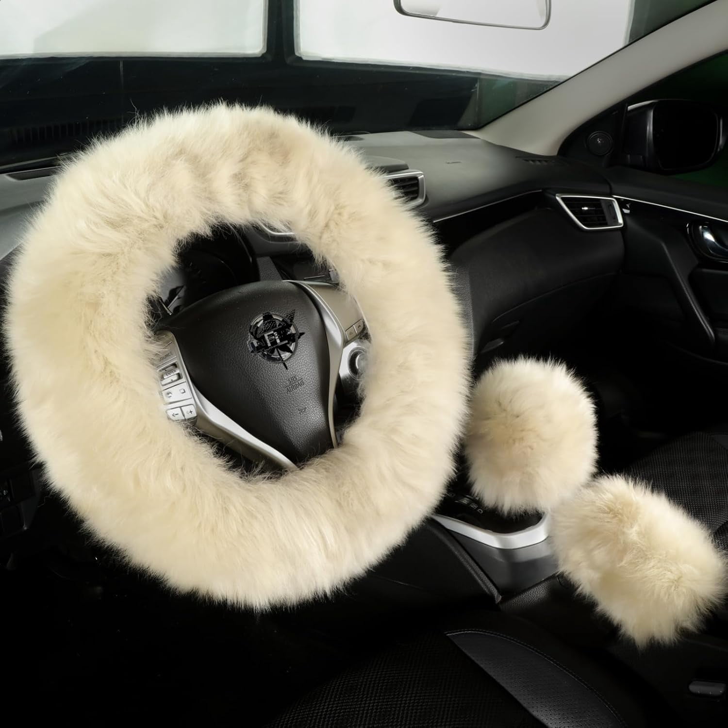 Fluffy Steering Wheel Cover