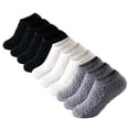 thumbnail image 1 of Fuzzy Grip Socks for Women,Thick Warm Slipper Cozy Fluffy Non Slip Ankle Hospital socks With Grips, 1 of 9