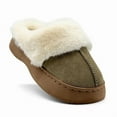 thumbnail image 1 of Fuzzy House Slippers for Girls Boys, Kids Soft Plush House Shoes Winter Warm Indoor Outdoor Slippers, 1 of 6