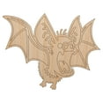 thumbnail image 1 of Fuzzy Little Cartoon Bat Halloween Wood Shape Unfinished Piece Cutout Craft DIY Projects - 6.25 Inch Size - 1/4 Inch Thick, 1 of 7