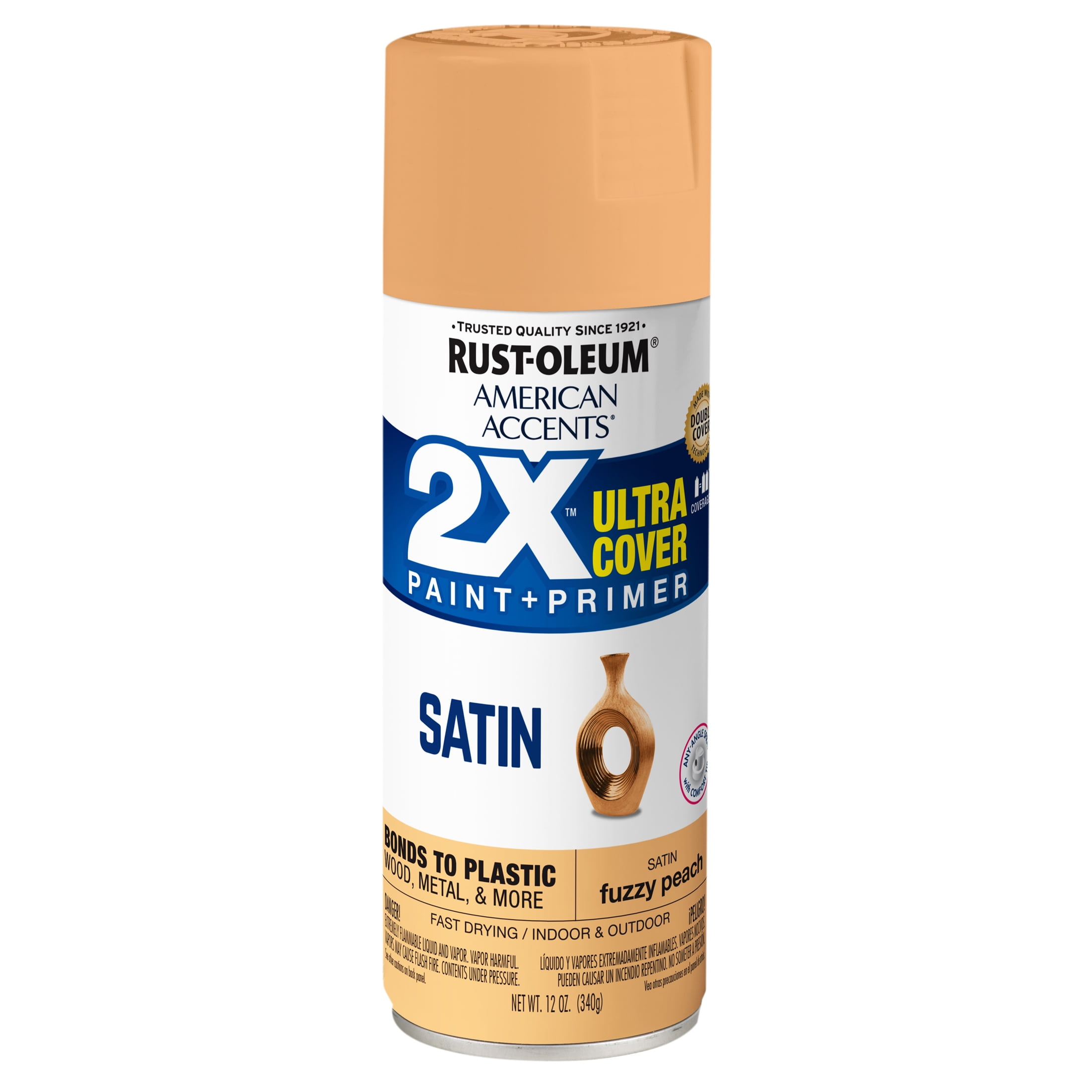 Fuzzy Peach, Rust-Oleum American Accents 2X Ultra Cover