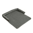 thumbnail image 1 of Fuzzy Pet Couch Cover Sofa Protector Calming Dog Bed Mat With Bolster For Cats And Dogs, 1 of 8