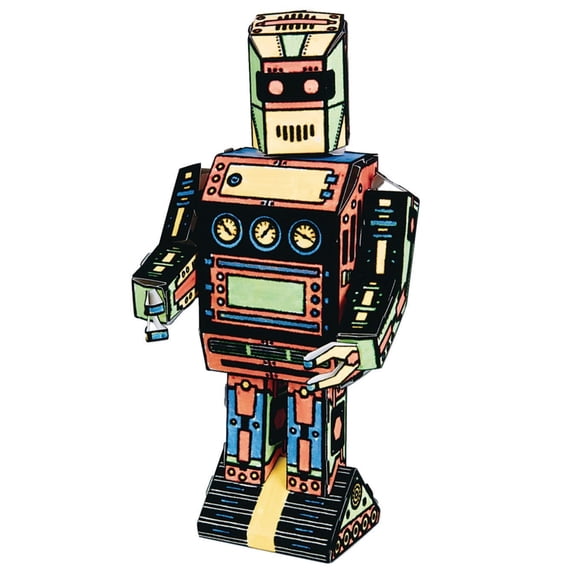 Fuzzy Robots Craft Kit (Pack of 12)