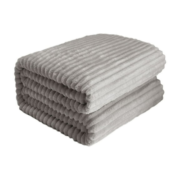 Fuzzy Sherpa Faux Fur Twin Blanket Cozy Gifts for Women Men, Soft Fleece Plush Warm Minky Thick Blanket Twin Size for Bed, Room Decor Dorm Essentials, 71"x79"