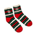 thumbnail image 1 of Fuzzy Slipper Socks for Women Winter Socks Women Tube Socks Womens Christmas Slippers Xmas Socks for Women Christmas Striped Socks Gift Slipper Socks Wool Socks for Women Gray One Size, 1 of 4