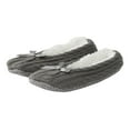 thumbnail image 1 of Fuzzy Slipper Socks for Women Cute Bow Soft Knit Winter Warm Slip on House Shoes Non-Slip Bedroom Booties Grey 9, 1 of 3