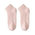 thumbnail image 1 of Fuzzy Slipper Socks for Youth with Grips Warm Non-slip Cozy 1 Pair | Winter Cozy Fluffy Gripper Socks, Soft for Sleep Indoor Home, Anti-skid Bottom, 1 of 2