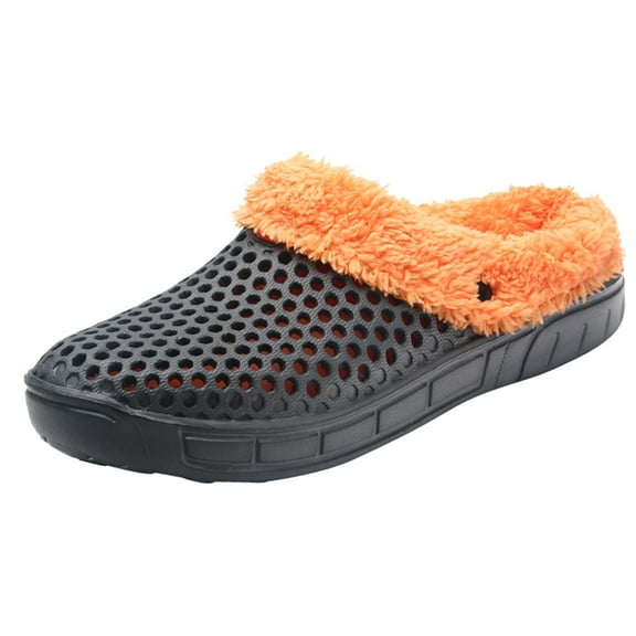 Fuzzy Slippers For Women Couple Men Winter Home Slippers Keep Warm Non- Indoors Bedroom Floor Shoes Warm Cozy Winter House Slippers Bedroom Indoor House Shoes