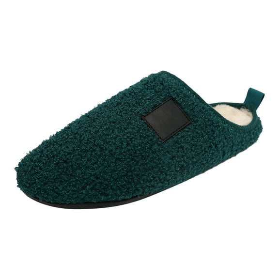 Fuzzy Slippers For Women Men Couples Winter Home Cotton Slippers Soft Bottom With Thickened Velvet Warm Slippers Warm Cozy Winter House Slippers Bedroom Indoor House Shoes