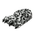thumbnail image 1 of Fuzzy Slippers For Women Men Cute Cartoon Slippers Warm Cotton Soft Plush Home Slippers Leopard Pattern Fluffy Novelty Slippers Warm Cozy Winter House Slippers Bedroom Indoor House Shoes, 1 of 7