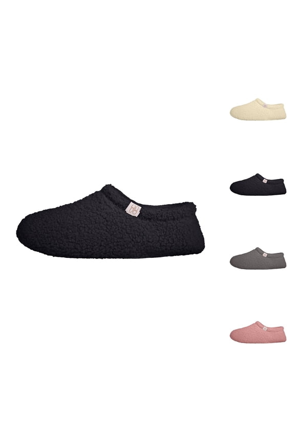 Fuzzy Slippers for Women Plush Warm Gift Holiday Slides Fuzzy Moon Women Slippers Comfy Warm Couple On Heart Slippers For Winter Cute Moon Star Slippers