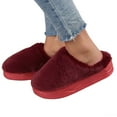 thumbnail image 1 of Fuzzy Slippers For Women Slippers Winter Warm Fuzzy Shoes With Sole Cozy Indoor Outdoor Comfortable Soft Slides Home Warm Cozy Winter House Slippers Bedroom Indoor House Shoes, 1 of 3
