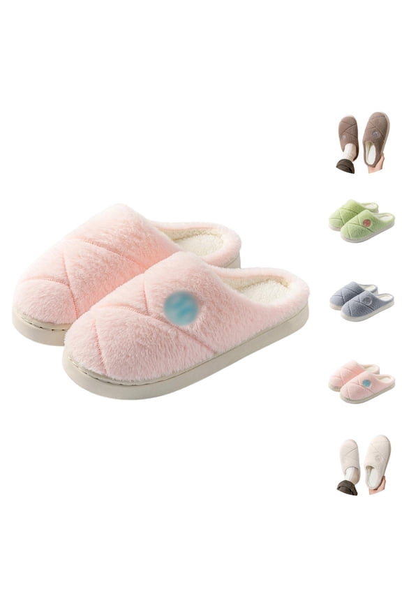 Fuzzy Slippers for Women Plush Cozy Home Bedroom Slides Slippers For Winter Indoor Use And Wear Quiet Home Footwear For Comfort And Warmth