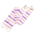 thumbnail image 1 of Fuzzy Socks for Women Compression Socks Slipper Socks for Women Striped Thigh Highs Fuzzy Socks Bulk Tube Socks Cloud Socks Long Socks for Women Grippy Socks Woman Socks for Women Purple One Size, 1 of 3