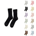 thumbnail image 1 of Fuzzy Socks for Women 2025 Winter Comfort Soft Cute Thermal Cable Knit Crew Socks, 1 of 4