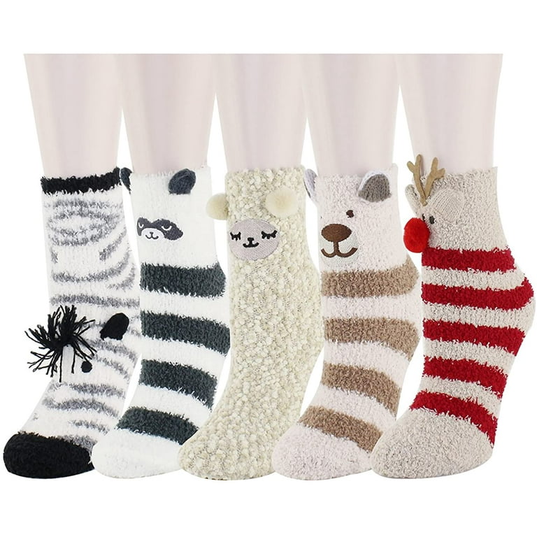 Walmart on sale fuzzy socks