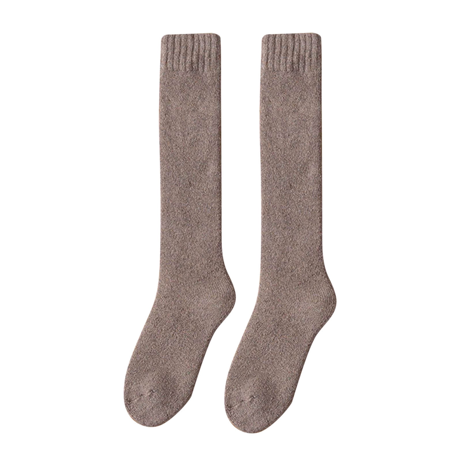 Weather Stocking Fuzzy Socks for Women Men LSQii Warm Thermal Extra Thick Knit Thigh ...