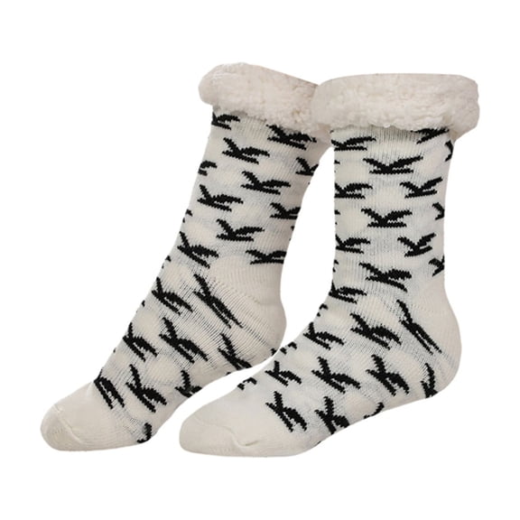 Fuzzy Socks for Women No Show Fall Fashion Must Haves Foot Warmer Ankle Cozy Winter Socks White