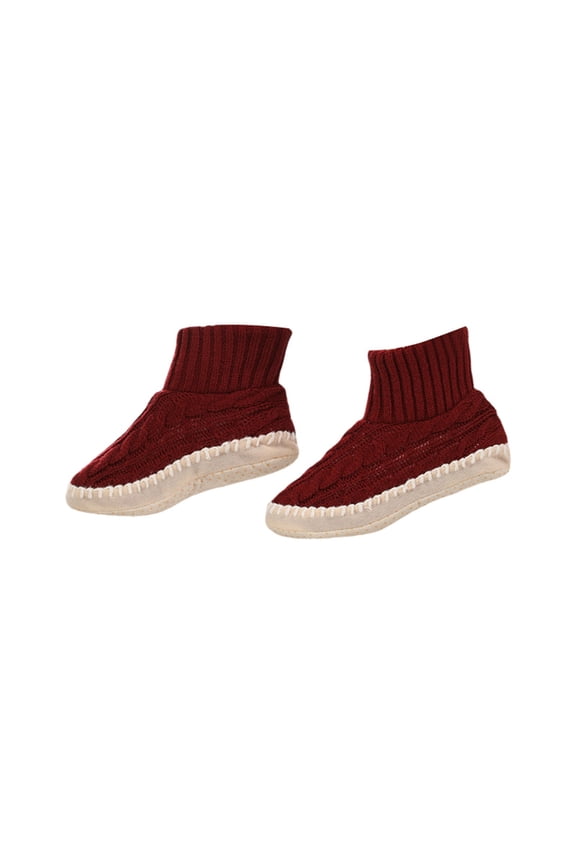 Fuzzy Socks for Women No Show Fall Fashion Must Haves Foot Warmer Ankle Cozy Winter Socks Wine