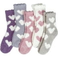 thumbnail image 1 of Fuzzy Socks for Women, Warm Cozy Fluffy Thick Plush Sleeping Slipper Socks Stocking Stuffer Gifts, 1 of 6