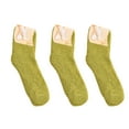 thumbnail image 1 of Fuzzy Socks for Women, Yigetop Women Fuzzy Cozy Slipper Socks Warm Soft Winter Plush Home Sleeping Socks Slipper Socks Army Green One Size, 1 of 9