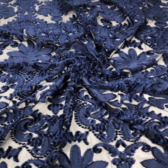 Fuzzy Wallpaper Floral High Pile Jacquard Burnout Velvet