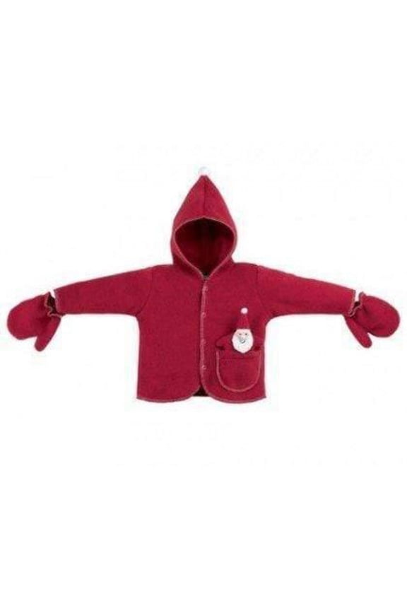 Santa Suit Jacket Red, 12 -18 months