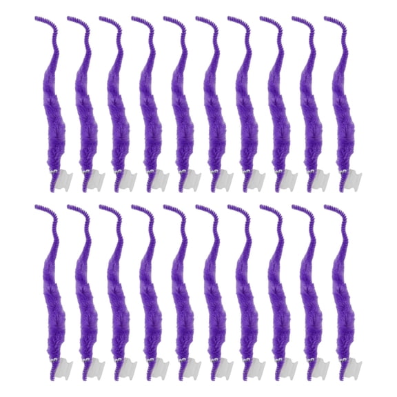 Fuzzy Worms, the Magical Party Favors that Spark Imagination, Soft Polyester with Invisible String for Kids Birthday Joy
