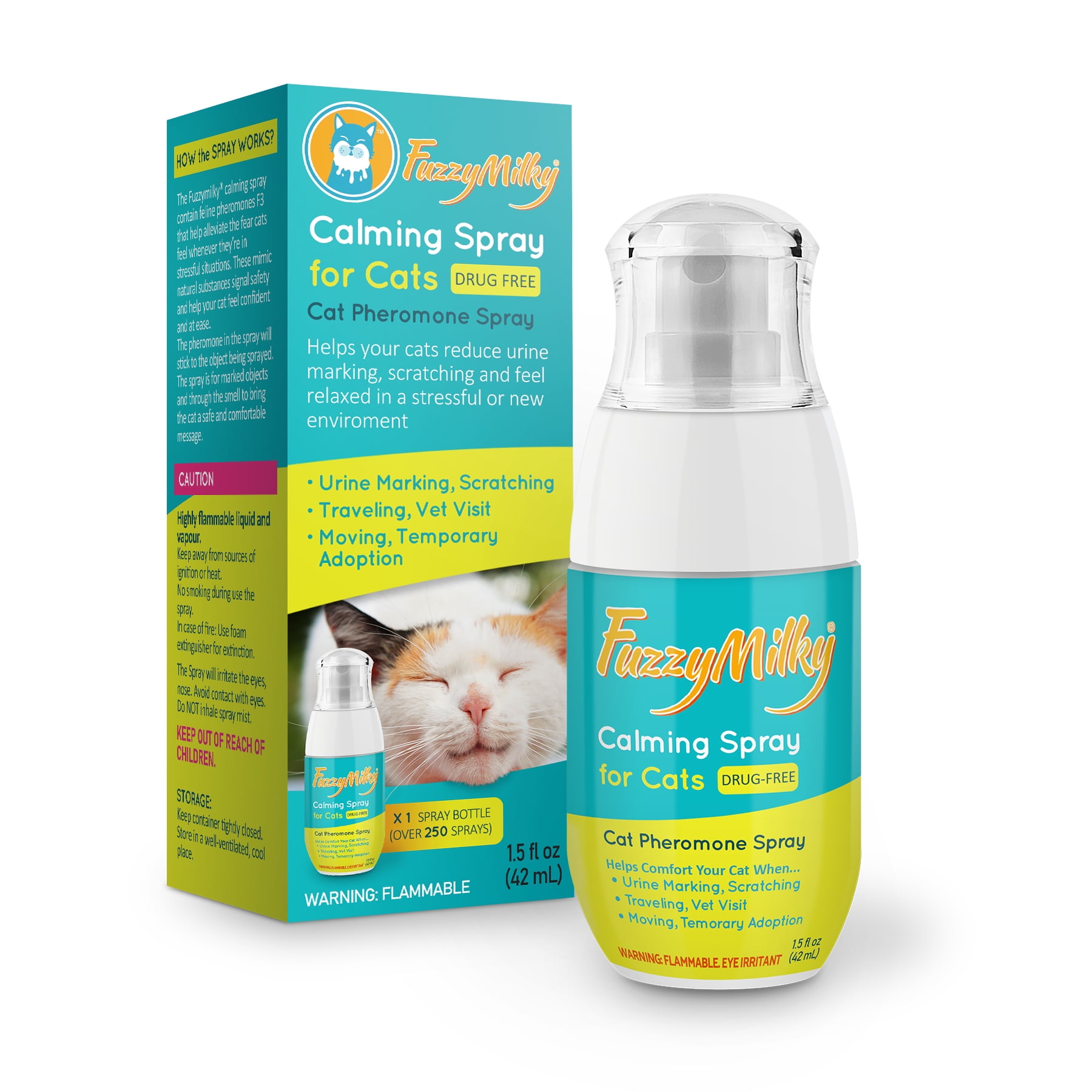 Cat calming spray for travel cheap