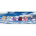 thumbnail image 1 of Fv2038, Natural Moments Photography; Puppies Hanging On A Clothes Line Poster Print (44 x 16), 1 of 1
