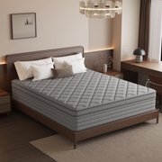 Fvbeaya 10 inch Full Size Mattress, Gel Memory Foam with Individually Wrapped Pocket Coils, Medium Firm, Pressure Relief, Strong Edge Support,Cooling Breathable Sleep Support for Adult