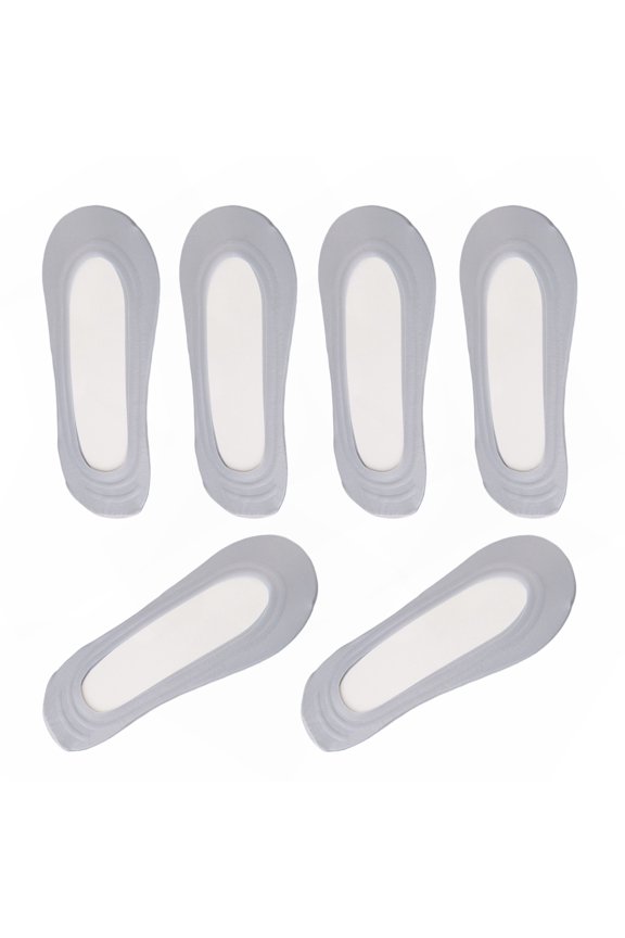 Elastic Design Socks Summer Thin Socks 3 Pairs High Heels Invisible Low cut Sallow Thin Solid Color High Elasticity slip Silicone Sweat absorption