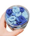 thumbnail image 1 of Fvsianol Hair Rope Ponytail Holder 100Pcs Hair Band Boxed High Elastic Assorted Small Reusable Soft Candy Color Women Girls Hair Tie Ponytail, 1 of 9