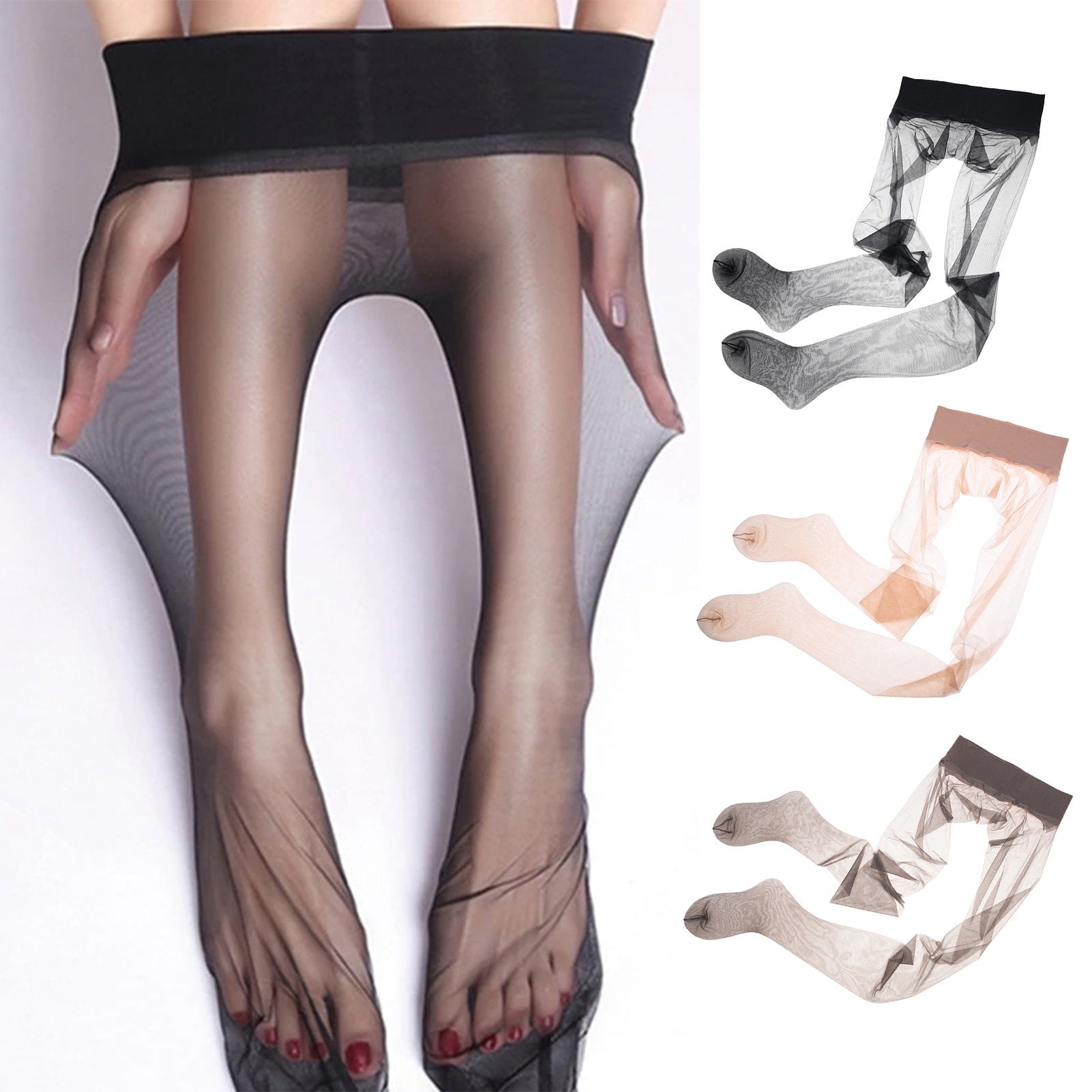fvsianol-silky-smooth-stockings-tear-resistant-pantyhose-transparent