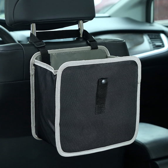 Fwqbns Car Seat Back Hanging Bag Car Document Holder Multi-Pocket Bottle Bag Storage Box Organizer Travel Tidy Pouch Pocket Kids