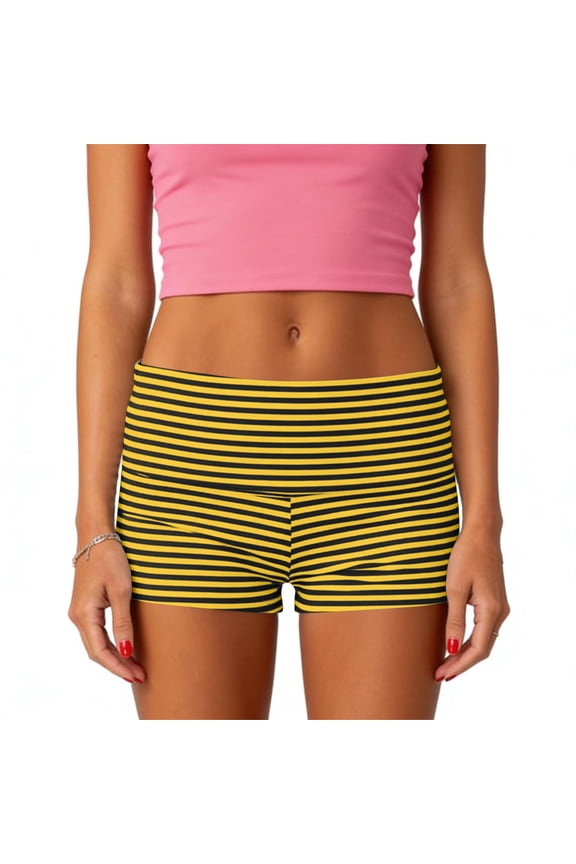 Women's Lounge Shorts, Elastic Waist Micro Mini Bottoms Soft Comfy Pajama Sleepwear Shorts Lightweight Stretchy for Daily Lounge Casual Streetwear