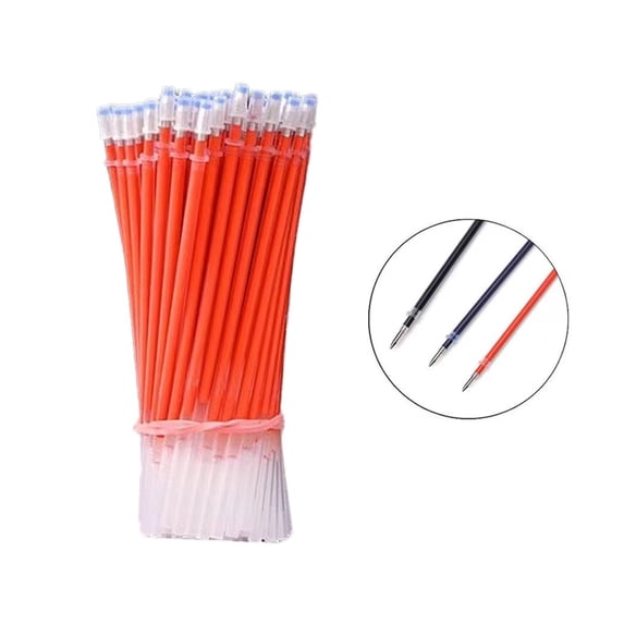 Fwt200103001 Bullet Head 0.5Mm, 100Pc Red B Office Pens, 1 * Pack Of Pen Refills Pen, Red