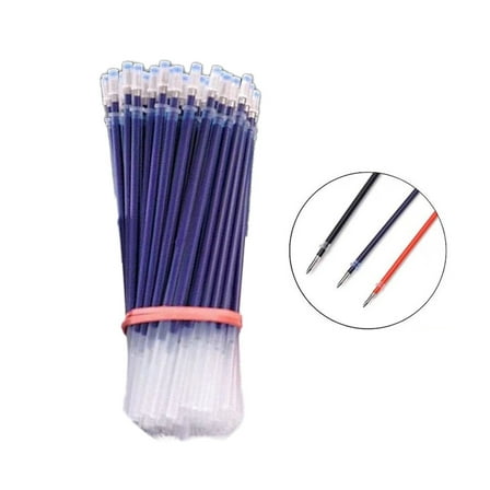 Fwt200103001 Bullet Head 0.5Mm, Neutral Pen Core 150Pc Blue C Office Pens, 1 * Pack Of Pen Refills Pen, Blue